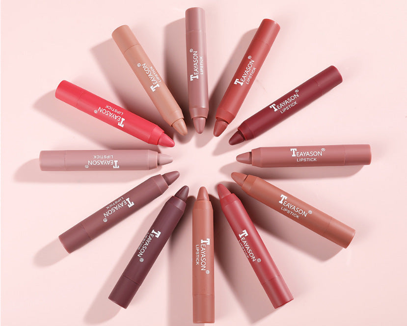 3 Packs Of Matte Lipstick Matte Velvet Lipstick Pen Bean Paste Milk Tea Color Lipstick Crayons Lipstick Students 3 Packs Of Matte Lipstick Matte Velvet Lipstick Pen Bean Paste Milk Tea Color Lipstick Crayons Lipstick Students